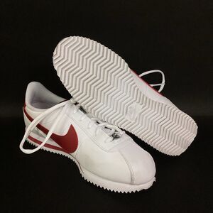 Nike Cortez Basic SL Unisex Youth Sz 6.5 Low White Pink Prime Shoes - 904764-101